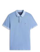 Tommy Hilfiger Garment Dye Reg Polo Blå