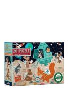 Eeboo Puzzle 20 Pcs - Space Exploration Multi/patterned