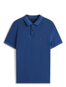 Tommy Hilfiger Garment Dye Reg Polo Blå