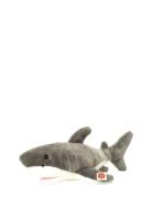 Teddy Hermann Shark 50 Cm Grå