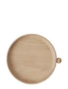 OYOY Living Design Inka Wood Tray Round Beige