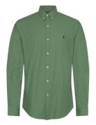 Polo Ralph Lauren Slim Fit Stretch Poplin Shirt Grön
