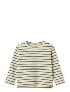 Lil'Atelier Nmmlimia Ls Loose Top Lil Noos Vit