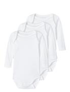 Name It Nbnbody 3P Ls Solid Noos Vit