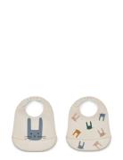 Liewood Tilda Printed Bib 2-Pack Multi/patterned