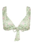 Gina Tricot Wide Strap Bikini Top Grön
