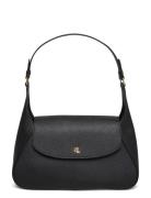 Lauren Ralph Lauren Crosshatch Medium Schylar Shoulder Bag Svart