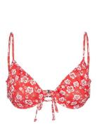Pieces Pcanna Bikini Cup Bra Top Sww Bc Röd