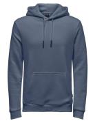 ONLY & SONS Onsceres Hoodie Sweat Noos Blå