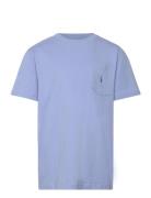 Ralph Lauren Kids Cotton Jersey Pocket Tee Vit