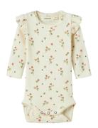 Lil'Atelier Nbflavo Eve Ls Slim Body Lil Noos Kräm
