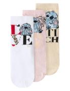Name It Nmfjane Stitch 3P Sock Wdi Kräm