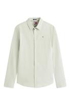 Tommy Jeans Tjm Original Stretch Shirt Grön