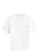 Tommy Hilfiger Co Cable Fine Gg S/S C-Nk Cardi Vit
