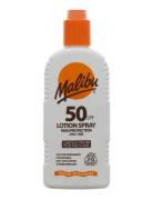 Malibu Malibu 200Ml Spf 50 Lotion Spray Nude