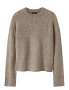 LMTD Nlfkleave Ls Short Knit Noos Brun