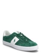 Polo Ralph Lauren Suede-Court Vlc Pp-Sk-Ltl Grön
