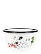 Muurla Moomin Enamel Bowl Vit