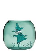 Muurla Moomin Tealight Holder Snufkin Green Grön