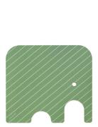 Muurla Chop&Serve Board Elephant S, Birch/Green Grön