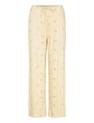 Gina Tricot Drawstring Wide Trousers Gul