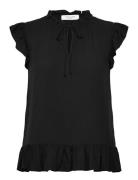 Rosemunde Rwelif Sl Regular Top Svart