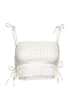 Gina Tricot Gauze Homewear Top Vit