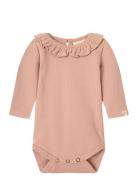 Lil'Atelier Nbfluna Ls Slim Body Lil Rosa