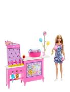 Barbie Mysteries: Beach Detectives “Malibu” Doll, Cotton Candy Game Pl...