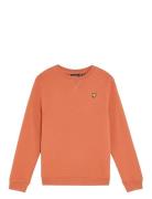 Lyle & Scott Crew Neck Sweatshirt Orange