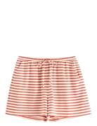 Lindex Shorts Jersey Wide Leg Röd