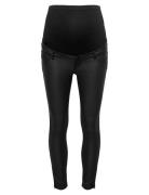 Only Maternity Olmkendell Reg Sk Ank Coated Dnm Noos Svart