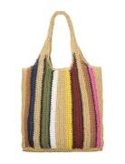 Becksöndergaard Striped Wafted Carolina Bag Multi/patterned