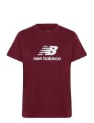 New Balance Sport Essentials Jersey Logo T-Shirt Röd