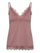 Rosemunde Rwbillie Sl Lace Strap Top Rosa