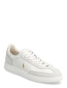 Polo Ralph Lauren Bedford Leather-Suede Sneaker Vit