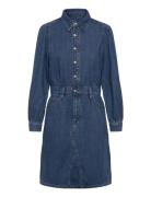Lee Jeans Long Sleeve Dress Blå