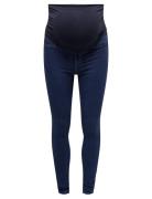 Only Maternity Olmrain Life Reg Sk Jegging Dbd Dnm Noos Marinblå