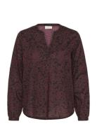 Kaffe Kabeathe Blouse Brun