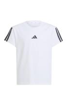 Adidas Sportswear Jg 3S Tee 160 Vit