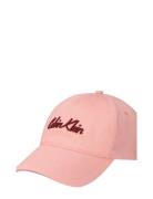 Calvin Klein 6 Panel Ssnl Graphic Cap Rosa