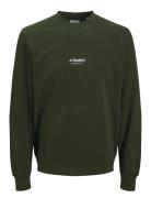 Jack & J S Jjesoho Sweat Crew Neck Noos Mni Khaki Green