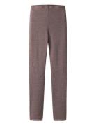 Name It Nkfwang Wool Needle Legging Solid Lila