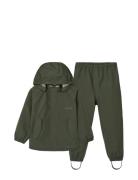 Liewood Pedia Rainwear Set Khaki Green