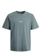 Jack & J S Jjesoho Tee Ss Crew Neck Noos Blå
