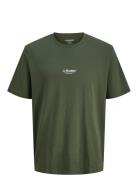 Jack & J S Jjesoho Tee Ss Crew Neck Noos Grön