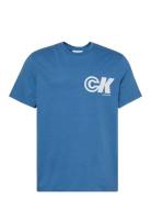 Calvin Klein Jeans Ss 20S Ck Sport Logo Graphic Tee Blå