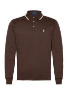 Polo Ralph Lauren Custom Slim Fit Soft Cotton Polo Shirt Brun