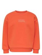 Kids Only Kmgzenja Life L/S Boxy Pullover Bru Swt Orange