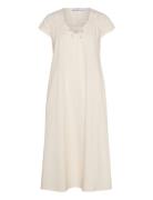 Coster Copenhagen Cc Heart Aliza Dress With Gathering Kräm